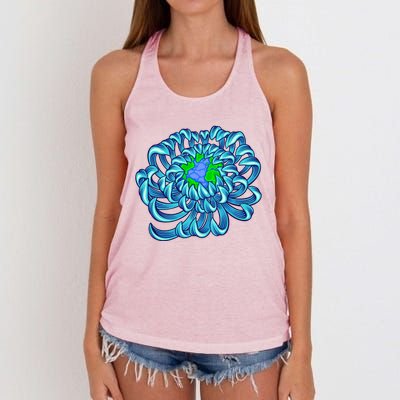 Earth Day Gift 53rd Anniversary Happy Earth Day Tee Rose Gift Women's Knotted Racerback Tank