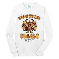 Emergency Department Gobble Squad Thanksgiving Er Nurse Fall Tall Long Sleeve T-Shirt