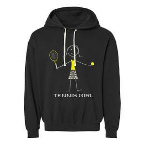 Ennis Design Girl Ennis Player Garment-Dyed Fleece Hoodie