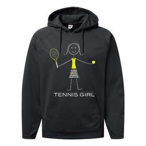 Ennis Design Girl Ennis Player Performance Fleece Hoodie