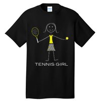 Ennis Design Girl Ennis Player Tall T-Shirt