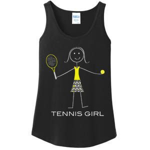 Ennis Design Girl Ennis Player Ladies Essential Tank