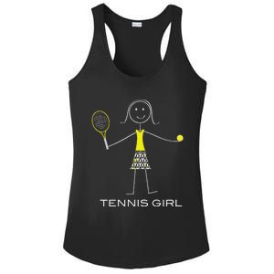 Ennis Design Girl Ennis Player Ladies PosiCharge Competitor Racerback Tank