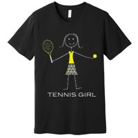 Ennis Design Girl Ennis Player Premium T-Shirt