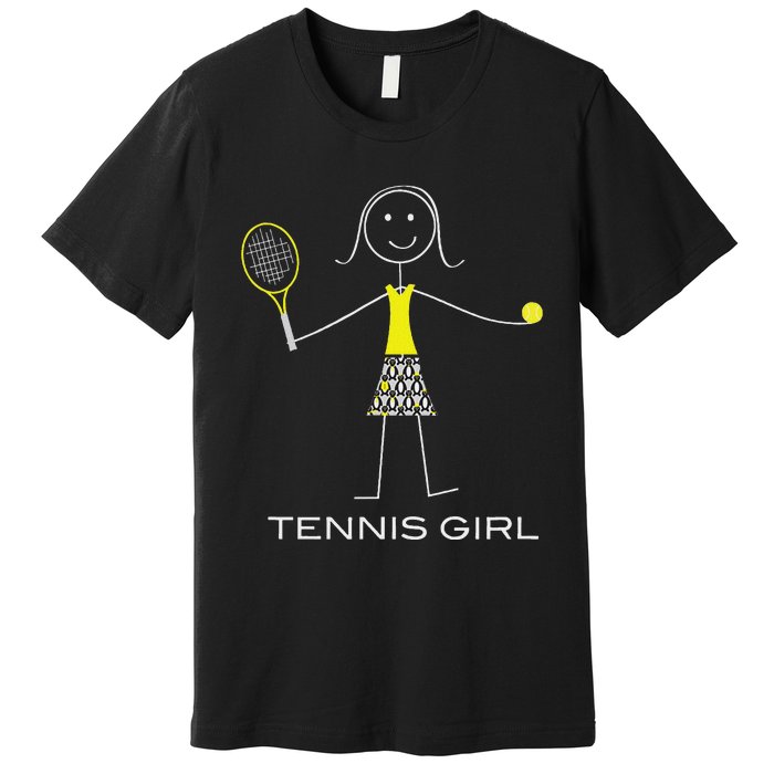 Ennis Design Girl Ennis Player Premium T-Shirt