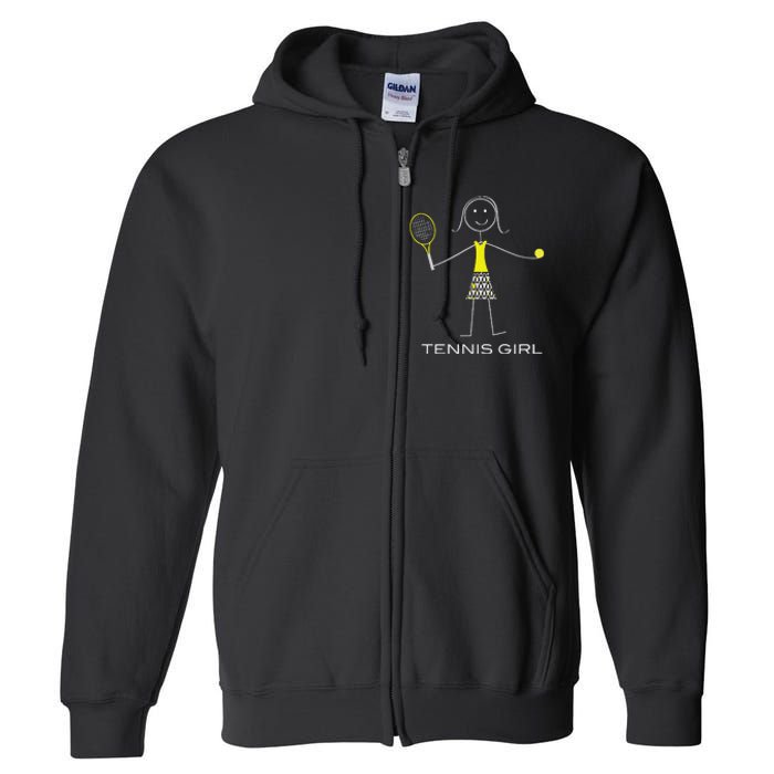 Ennis Design Girl Ennis Player Full Zip Hoodie