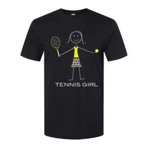 Ennis Design Girl Ennis Player Softstyle CVC T-Shirt