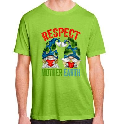 Earth Day Gnome For Hippies And Teacher Respect Mother Earth Gift Adult ChromaSoft Performance T-Shirt