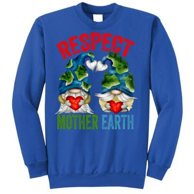 Earth Day Gnome For Hippies And Teacher Respect Mother Earth Gift Sweatshirt