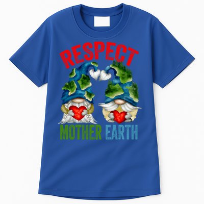 Earth Day Gnome For Hippies And Teacher Respect Mother Earth Gift Tall T-Shirt