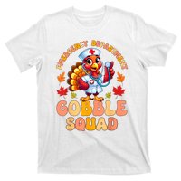 Emergency Department Gobble Squad Thanksgiving Er Nurse T-Shirt