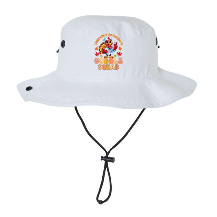 Emergency Department Gobble Squad Thanksgiving Er Nurse Legacy Cool Fit Booney Bucket Hat