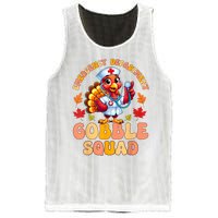 Emergency Department Gobble Squad Thanksgiving Er Nurse Mesh Reversible Basketball Jersey Tank