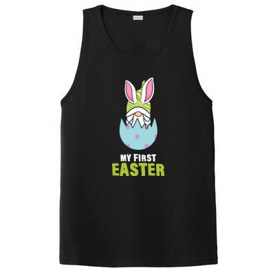 Easter Day Gift My First Easter Bunny Gnome Egg PosiCharge Competitor Tank