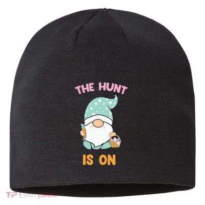 Easter Day Gift The Hunt Is On Easter Gnome Basket Egg Sustainable Beanie