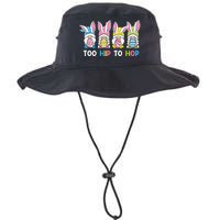 Easter Day Gift Too Hip To Hop Funny Easter Gnomes Legacy Cool Fit Booney Bucket Hat