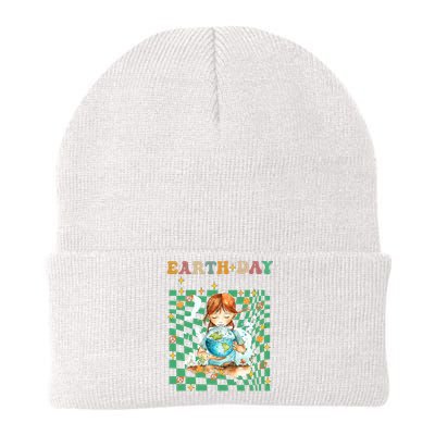 Earth Day Go Planet ItS Your Earth Day Groovy Knit Cap Winter Beanie