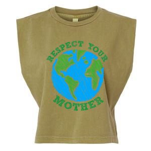 Earth Day Gifts Respect Your Mother Nature Lover Tee Garment-Dyed Women's Muscle Tee