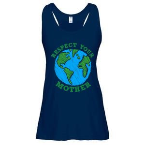 Earth Day Gifts Respect Your Mother Nature Lover Tee Ladies Essential Flowy Tank