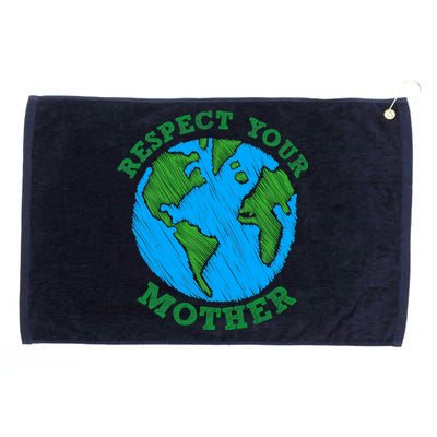 Earth Day Gifts Respect Your Mother Nature Lover Tee Grommeted Golf Towel