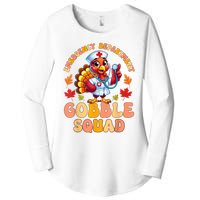 Emergency Department Gobble Squad Thanksgiving Er Nurse Women's Perfect Tri Tunic Long Sleeve Shirt