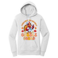 Emergency Department Gobble Squad Thanksgiving Er Nurse Women's Pullover Hoodie