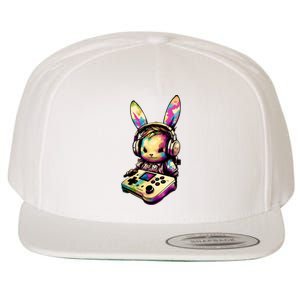 Easter Day Gamer Video Game Controller Bunny Wool Snapback Cap