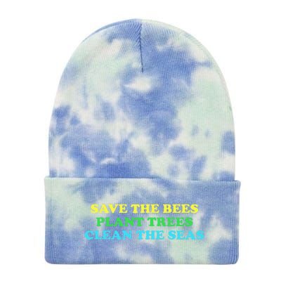 Earth Day Gift Tie Dye 12in Knit Beanie