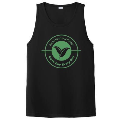 Earth Day Greener Earth Be Kind To Our Planet Eco Friendly Great Gift PosiCharge Competitor Tank