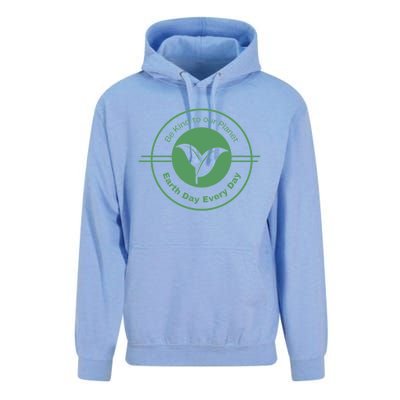 Earth Day Greener Earth Be Kind To Our Planet Eco Friendly Great Gift Unisex Surf Hoodie