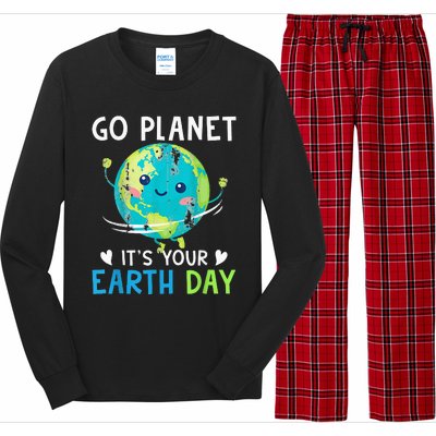 Earth Day Go planet It's Your Earth Day Long Sleeve Pajama Set