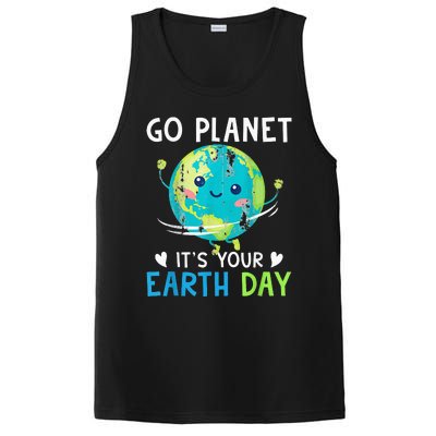 Earth Day Go planet It's Your Earth Day PosiCharge Competitor Tank