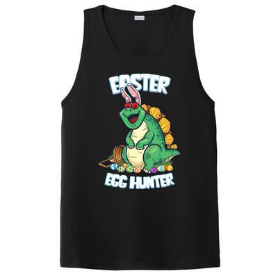 Easter Dinosaur Gift Egg Hunter Bunny Ears Stegosaurus Cute Gift PosiCharge Competitor Tank