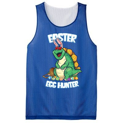 Easter Dinosaur Gift Egg Hunter Bunny Ears Stegosaurus Cute Gift Mesh Reversible Basketball Jersey Tank