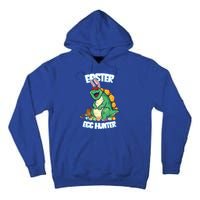 Easter Dinosaur Gift Egg Hunter Bunny Ears Stegosaurus Cute Gift Tall Hoodie