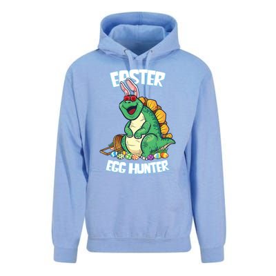 Easter Dinosaur Gift Egg Hunter Bunny Ears Stegosaurus Cute Gift Unisex Surf Hoodie