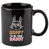 Easter Day Hoppy To Be Your Daddy Easter Dad Father's Day 11oz C Handle Ceramic Mug