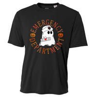 Emergency Department Halloween Emergency Room Nursing Nurse Cooling Performance Crew T-Shirt