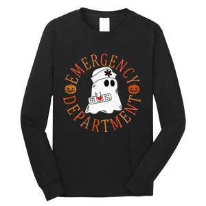 Emergency Department Halloween Emergency Room Nursing Nurse Long Sleeve Shirt