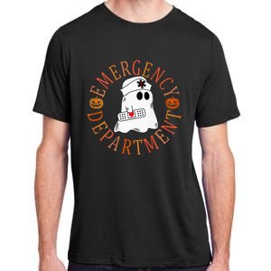 Emergency Department Halloween Emergency Room Nursing Nurse Adult ChromaSoft Performance T-Shirt