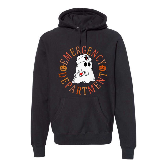 Emergency Department Halloween Emergency Room Nursing Nurse Premium Hoodie