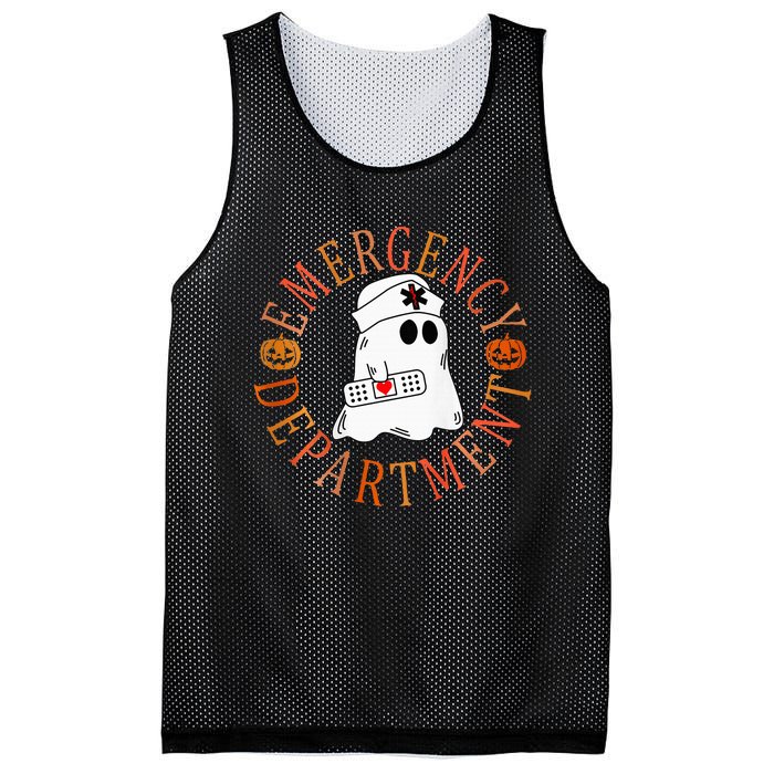 Emergency Department Halloween Emergency Room Nursing Nurse Mesh Reversible Basketball Jersey Tank