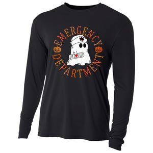 Emergency Department Halloween Emergency Room Nursing Nurse Cooling Performance Long Sleeve Crew