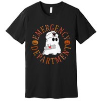 Emergency Department Halloween Emergency Room Nursing Nurse Premium T-Shirt