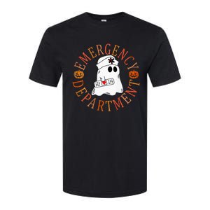 Emergency Department Halloween Emergency Room Nursing Nurse Softstyle CVC T-Shirt