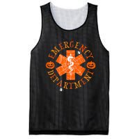 Emergency Department Halloween Emergency Room Nursing Nurse Mesh Reversible Basketball Jersey Tank