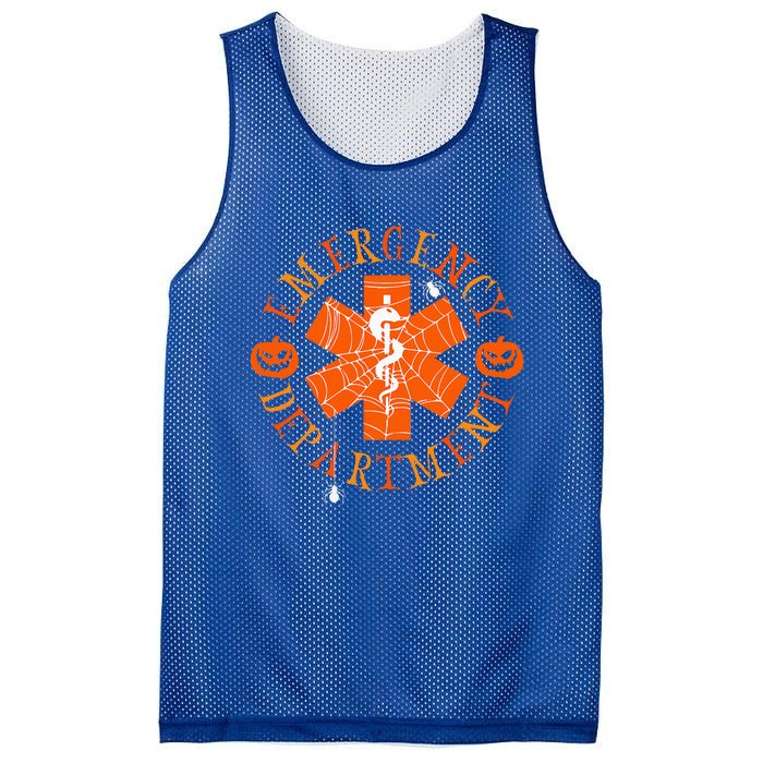 Emergency Department Halloween Emergency Room Nursing Nurse Mesh Reversible Basketball Jersey Tank