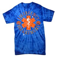 Emergency Department Halloween Emergency Room Nursing Nurse Tie-Dye T-Shirt