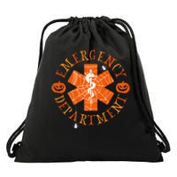 Emergency Department Halloween Emergency Room Nursing Nurse Drawstring Bag