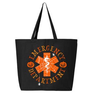 Emergency Department Halloween Emergency Room Nursing Nurse 25L Jumbo Tote